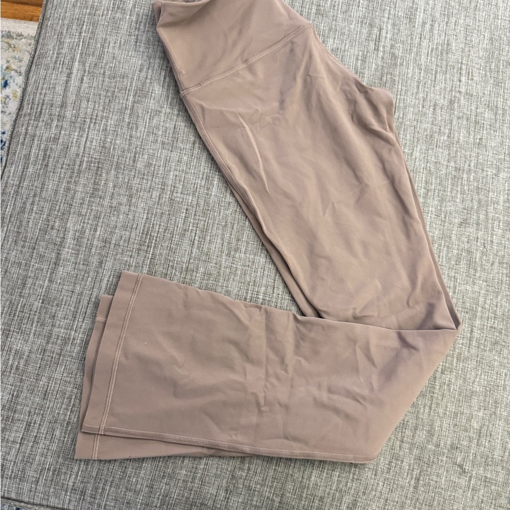 Lululemon Leggings, athletic Women's Beige-Warm Ash Grey Pants, Align Wide Leg - Picture 11 of 16